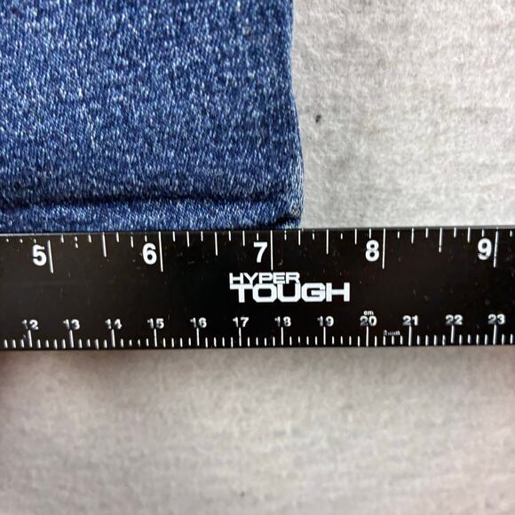 Vintage Faded Glory Straight Jeans Womens 16 Blue Cotton Stretch 32x29 Versatile - Picture 5 of 13